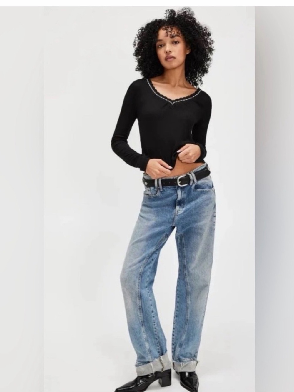 Intimately by Free People Black top - Picture 3 of 9